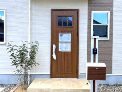 【玄関】 | 【20万円ｷｬｯｼｭﾊﾞｯｸ対象物件】ファーストタウン第5広陵町大野 全6棟 6号棟 | 施工例写真