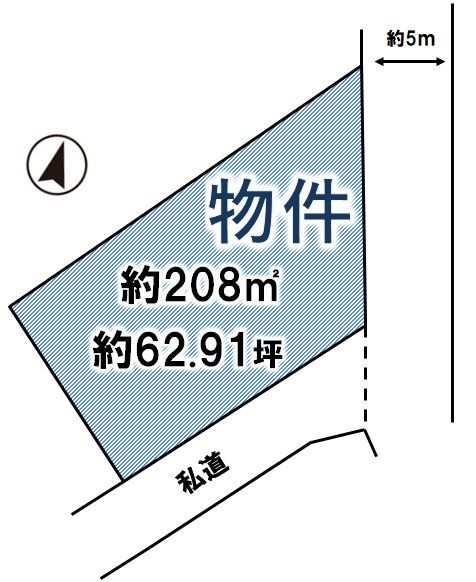 小山市乙女の土地図