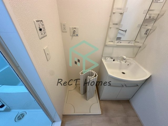 姫路市亀山の賃貸マンションの洗面所