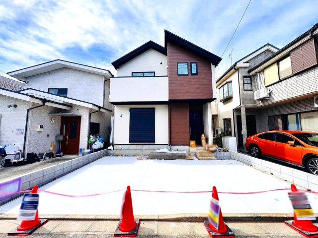 【外観】 | 練馬区三原台2丁目　新築一戸建住宅（成増店） | 閑静な住宅街の一角に位置する収納豊富な全1棟の邸宅。