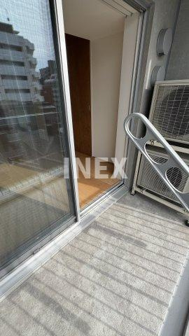 横浜市西区平沼１丁目の賃貸マンションのバルコニー