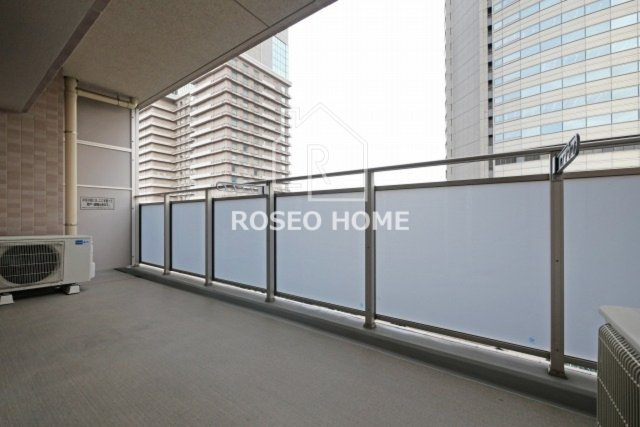 ザ・パークハビオ天満橋のバルコニー