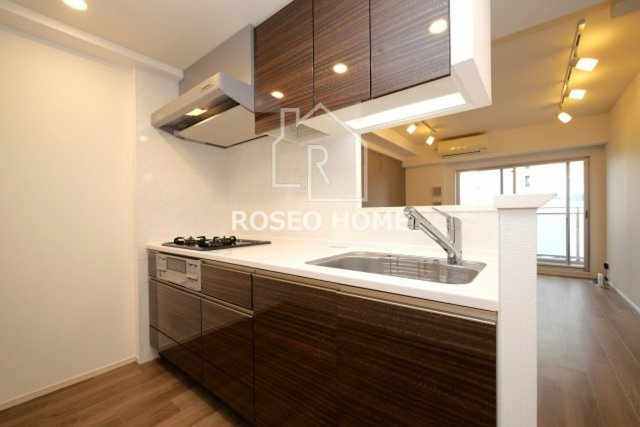 ザ・パークハビオ天満橋のキッチン