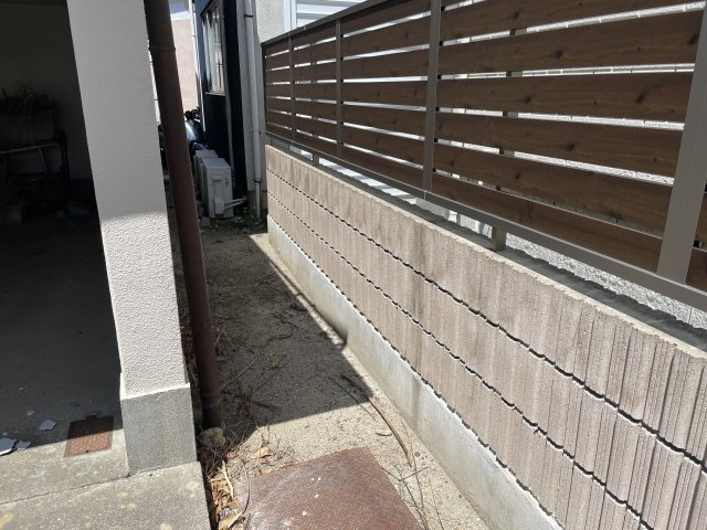 福島市松木町　古屋付き解体更地渡し　住宅用地の外観