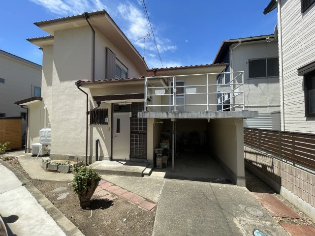 福島市松木町　古屋付き解体更地渡し　住宅用地の外観|解体更地渡しですが、現況の引き渡しも可能です！お気軽にご相談ください！