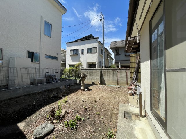 福島市松木町　古屋付き解体更地渡し　住宅用地の外観