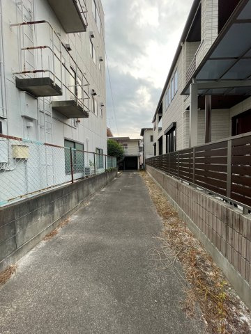 福島市松木町　古屋付き解体更地渡し　住宅用地の外観