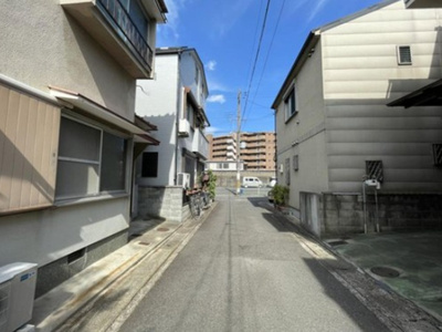 【前面道路含む現地写真】 | 山科区東野舞台町　中古戸建