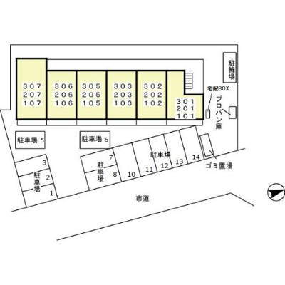 【区画図】 | トレビナ中浦和