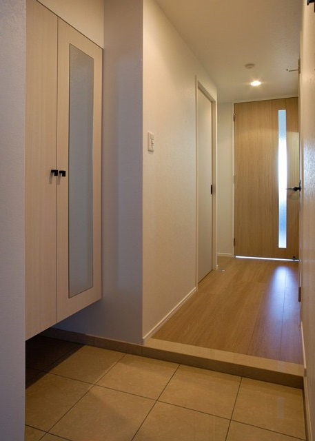 エンクレスト博多MATEの玄関|ゆったりとした玄関です