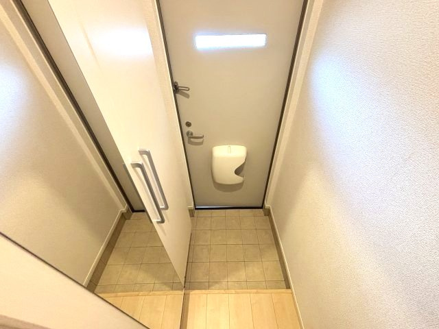 ガーデンハイツ大喜の玄関