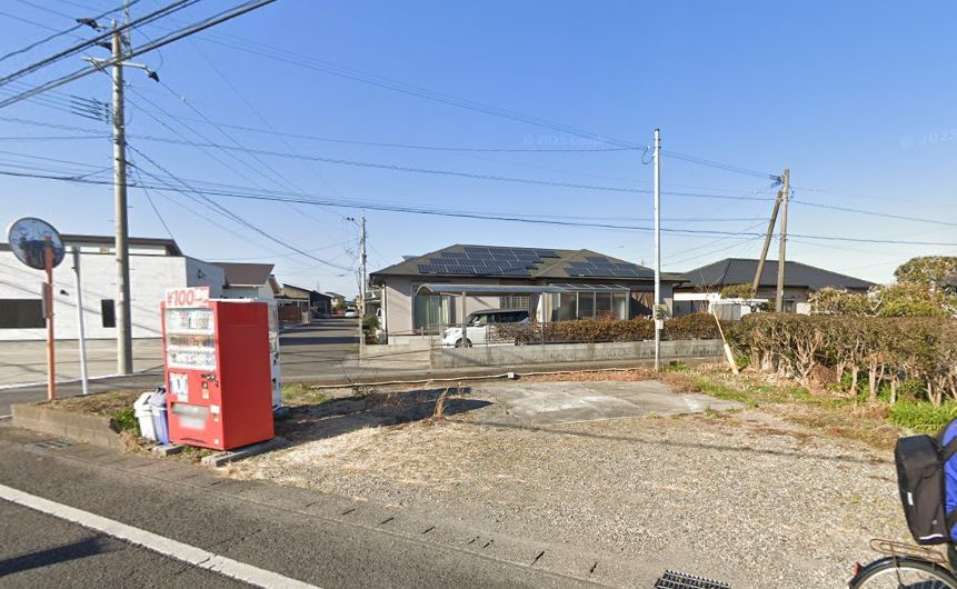 都城市蓑原町の売地の外観