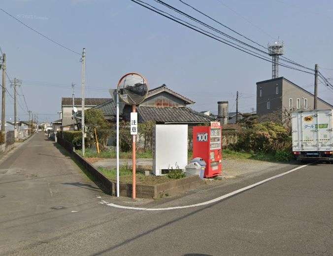 都城市蓑原町の売地の外観