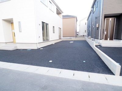 【駐車場】 | Cradle garden　郡山市富久山町福原第２１　２号棟