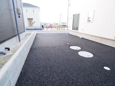 【駐車場】 | Cradle garden　郡山市富久山町福原第２１　２号棟