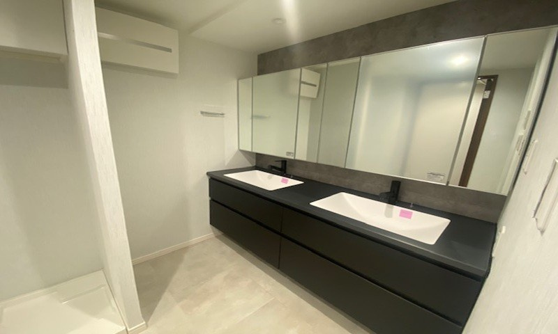 ラムーナ横浜戸塚スカイリッジの独立洗面台