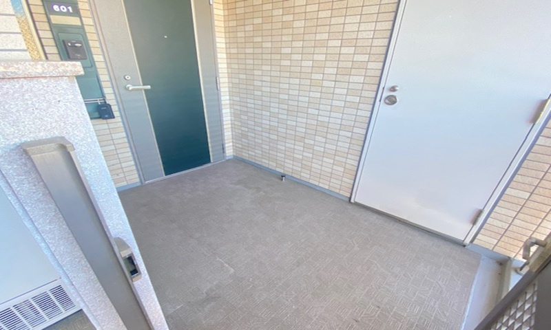 ラムーナ横浜戸塚スカイリッジの玄関