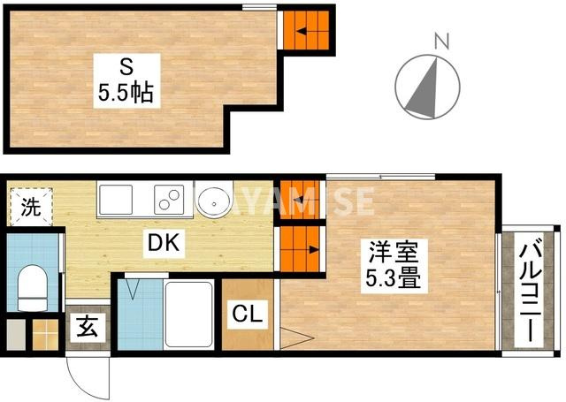 玉園UK　の間取り