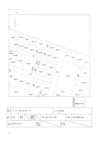 見附市南本町3丁目　中古戸建（建物未登記）の地図