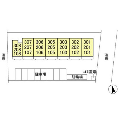 【区画図】 | メゾン・ラフォーレ
