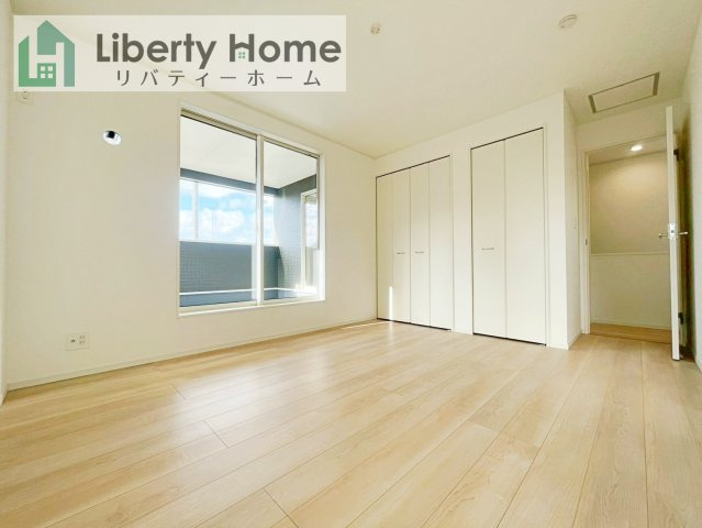 土浦市荒川沖西第4　新築戸建の寝室