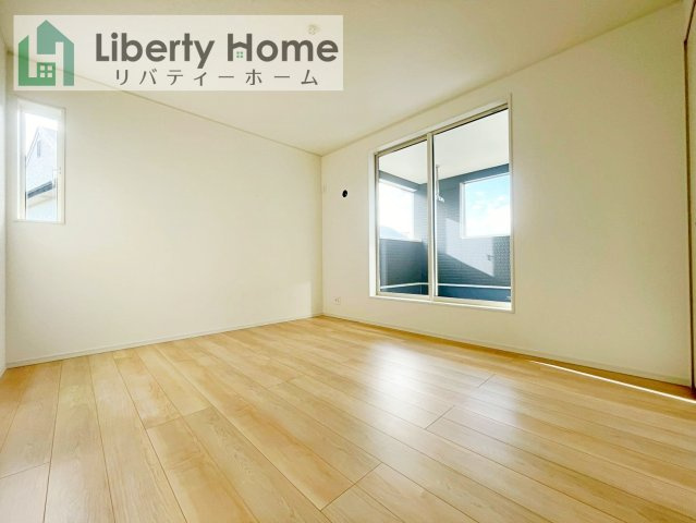 土浦市荒川沖西第4　新築戸建の寝室