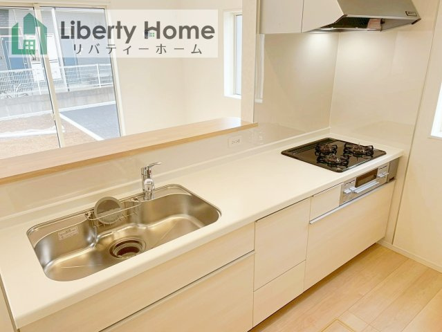 土浦市荒川沖西第4　新築戸建のキッチン