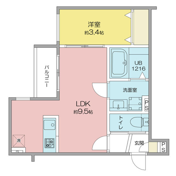 SQUARE知立　　刈谷市近郊の賃貸はクラスホームの間取り