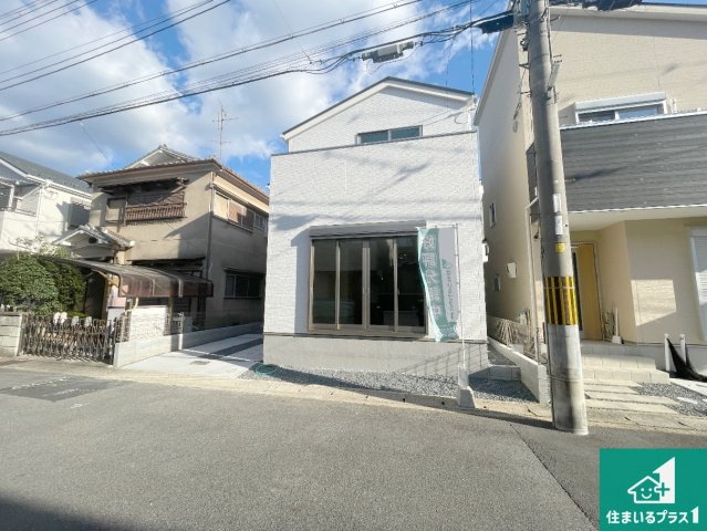 宇治市羽拍子町　第1期　新築一戸建ての外観|お客様に長く安心して住んでいだだける事にこだわった家づくり！住んでからのアフターサービスにもしっかりと取り組んでいます！
