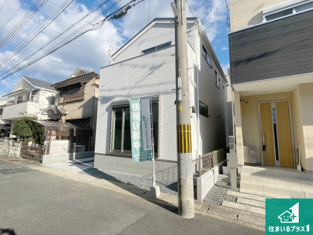 宇治市羽拍子町　第1期　新築一戸建ての外観|安心の10年保証！外観を美しく保ち、雨水で汚れを落とします！気になることがありましたら、お気軽にお問い合わせください！