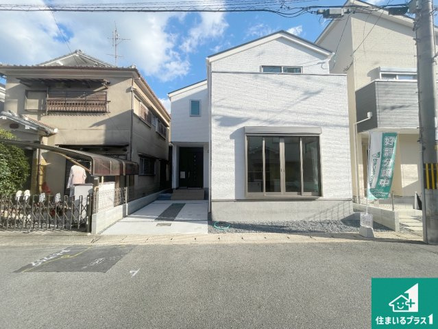 宇治市羽拍子町　第1期　新築一戸建ての外観|お客様に長く安心して住んでいだだける事にこだわった家づくり！住んでからのアフターサービスにもしっかりと取り組んでいます！