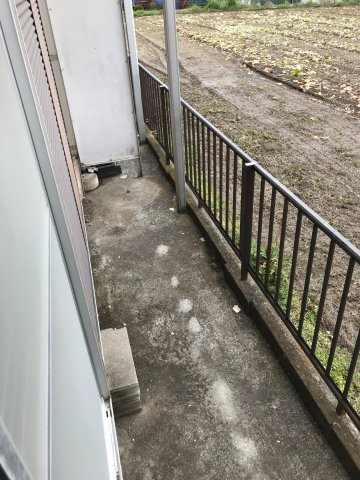 マーシャルハイツ矢崎のバルコニー