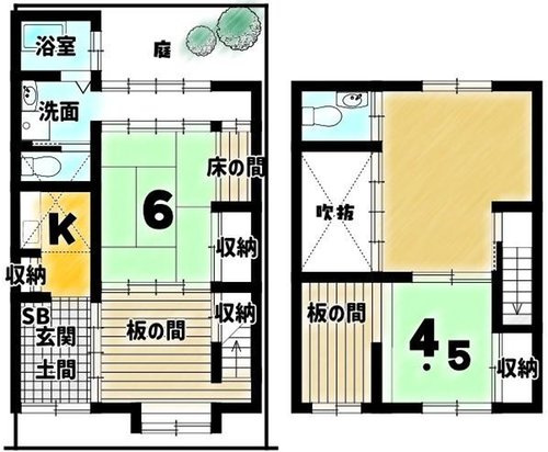夷馬場町の間取り