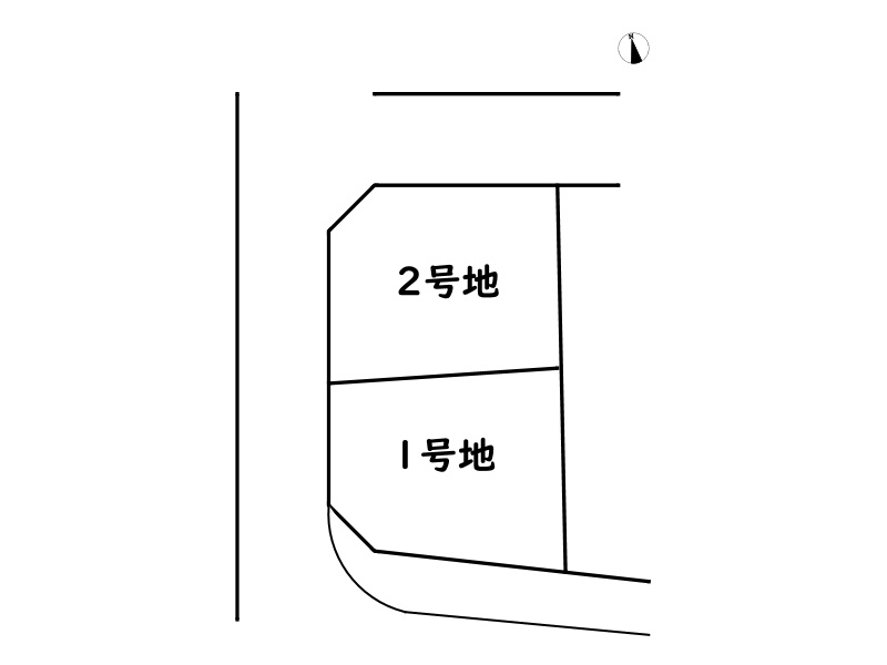 姫路市網干区垣内南町／全2区画の区画図