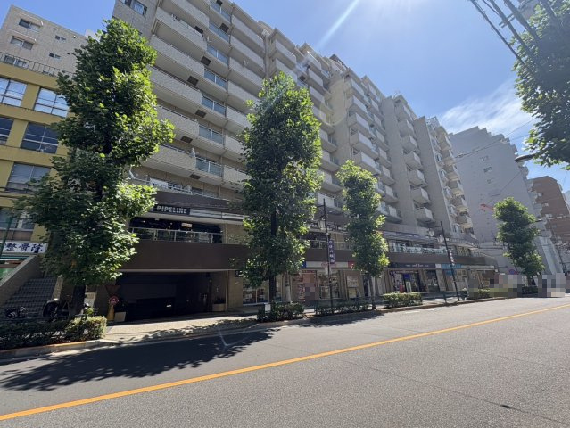朝日白山マンションの外観
