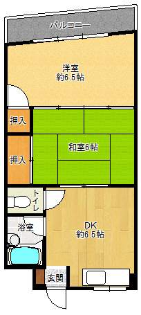 【間取り】 | 有馬スカイハイツ | 有馬スカイハイツ（Good Home)