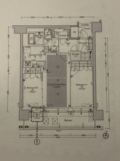 【間取り】 | ザファインタワー梅田豊崎