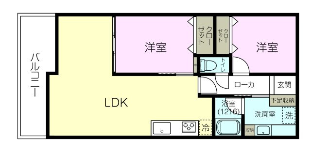 ルネ芦屋親王塚の間取り|リフォーム履歴あり