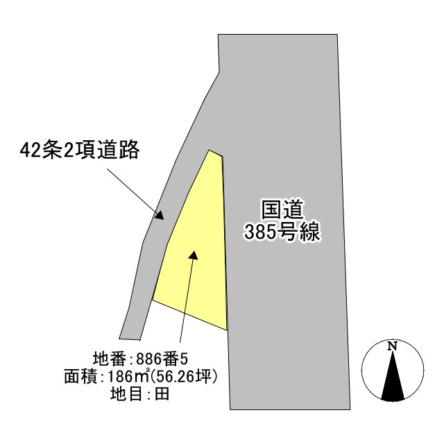 売地)柳川市西蒲池