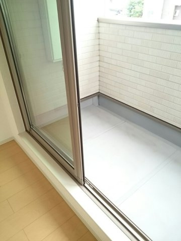 リバーサイド２のバルコニー