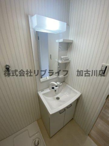 シェリル加古川の洗面所