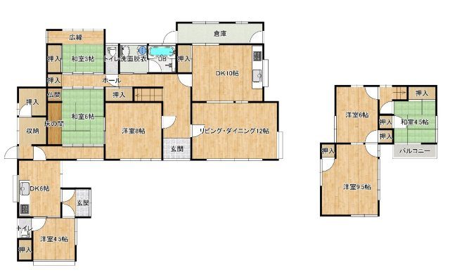 【間取り】 | 柳井・新庄