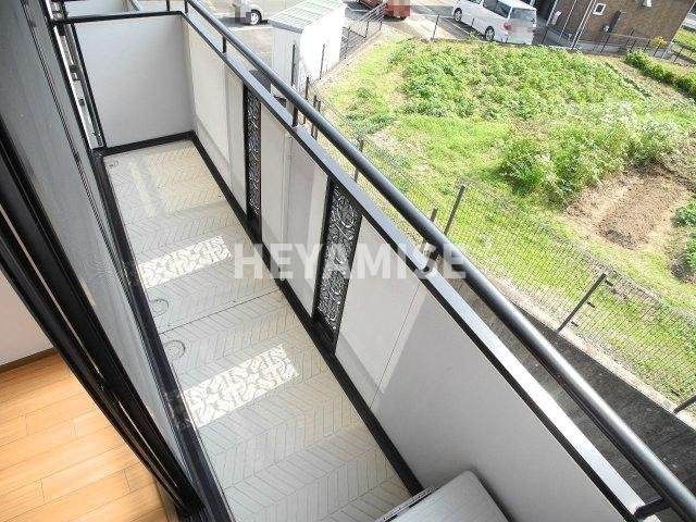 セジュールマイン　A棟のバルコニー