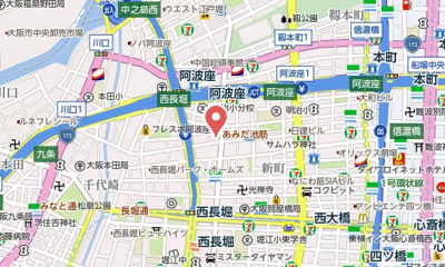 【地図】 | TLRレジデンス本町WEST