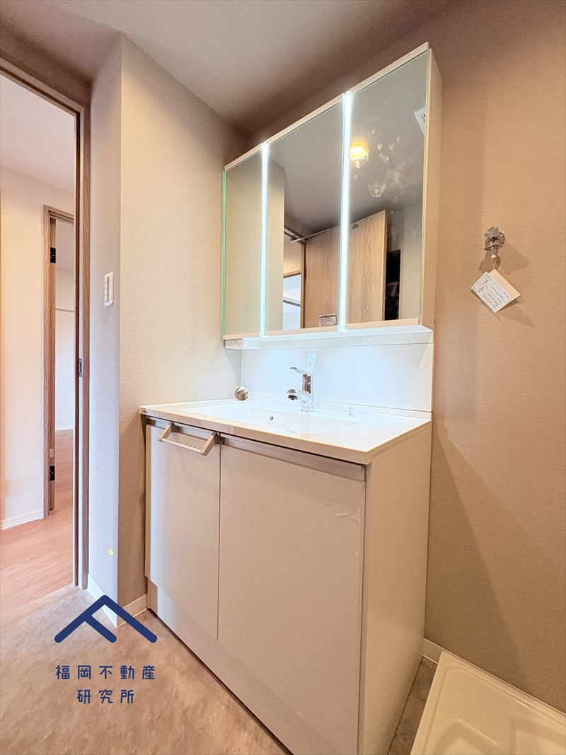 ライオンズマンション野間大池南の独立洗面台