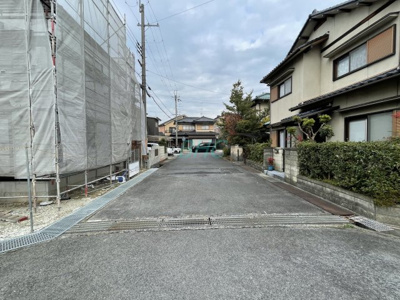 【前面道路含む現地写真】 | 草津市橋岡町