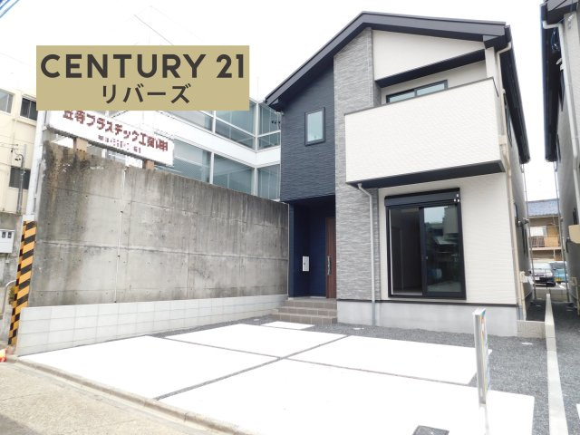 名古屋市南区赤坪町1期の外観|☆３号棟☆　　新価格！！いつでも見学出来ます♪（お問合せ当日、平日、水曜、夜間でもＯＫ）　南向き！　駐車並列２台ＯＫ♪　カウンター付きＬＤＫ♪　収納豊富なプラン！　４ＬＤＫ変更可♪　周辺環境充実♪　