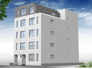 アトリオフラッツ日暮里の外観パース