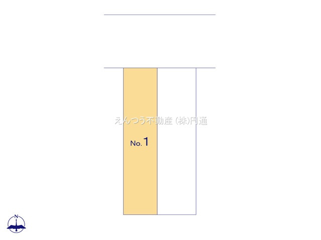 メルディア観音町の区画図