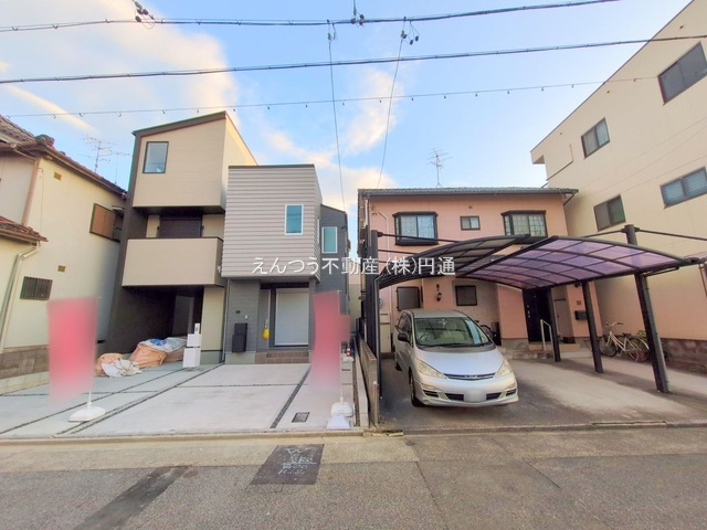 メルディア観音町の前面道路含む現地写真